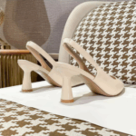 Korean Sandals With Heels For Women Elegant 2 Inches Work Temperament Wedding Office High Heels - view 2 | JAHVIO