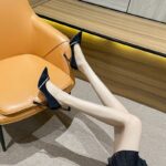 Korean Black Shoes For Women With 3 inch Formal Elegant Rhinestone Heels Wedding - view 8 | JAHVIO