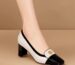 Korean Shoes For Women With Heels Formal Elegant Classy Block Heels 2 Inch Size 35-41 - jahvio