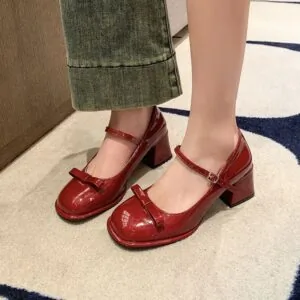 Red Mary Jane Heels Outfit Guide: Bold Color Without Overdressing