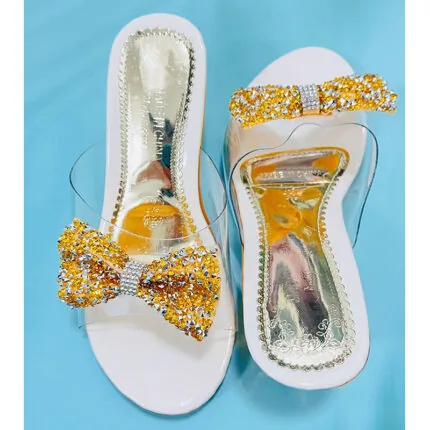 Blue Block Heel Sandals for Women - view 2