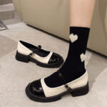 Mary Jane Shoes With 1.8 inches (4.5cm) Heels School shoes - view 56 | JAHVIO