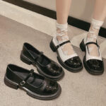 Mary Jane Shoes With 1.8 inches (4.5cm) Heels School shoes - view 57 | JAHVIO