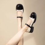 Mary Jane Shoes With 1.8 inches (4.5cm) Heels School shoes - view 15 | JAHVIO