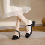 Mary Jane Shoes With 1.8 inches (4.5cm) Heels School shoes - view 20 | JAHVIO