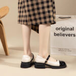 Mary Jane Shoes With 1.8 inches (4.5cm) Heels School shoes - view 19 | JAHVIO