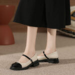 Mary Jane Shoes With 1.8 inches (4.5cm) Heels School shoes - view 12 | JAHVIO
