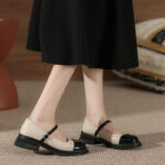 Mary Jane Shoes With 1.8 inches (4.5cm) Heels School shoes - view 13 | JAHVIO