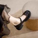 Mary Jane Shoes With 1.8 inches (4.5cm) Heels School shoes - view 45 | JAHVIO