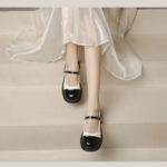 Mary Jane Shoes With 1.8 inches (4.5cm) Heels School shoes - view 46 | JAHVIO