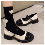 Mary Jane Shoes With 1.8 inches (4.5cm) Heels School shoes - view 38 | JAHVIO