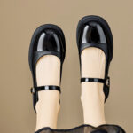 Mary Jane Shoes With 1.8 inches (4.5cm) Heels School shoes - view 27 | JAHVIO