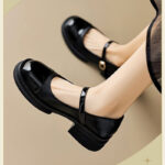 Mary Jane Shoes With 1.8 inches (4.5cm) Heels School shoes - view 48 | JAHVIO