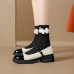 Mary Jane Shoes With 1.8 inches (4.5cm) Heels School shoes - view 30 | JAHVIO