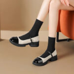 Mary Jane Shoes With 1.8 inches (4.5cm) Heels School shoes - view 31 | JAHVIO